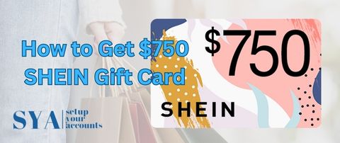 $750 SHEIN Gift Card Code